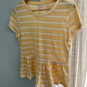 ♥️4/$30 Peplum tee